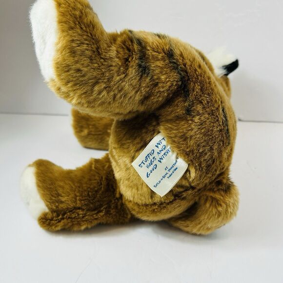 Build A Bear Workshop Bengal Tiger Plush WWF Tag Retired Stuffed Animal 2001 - Picture 7 of 7